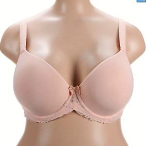 Sculptresse by Panache Sasha Molded Plunge Underwire Bra 9506 Soft Pink